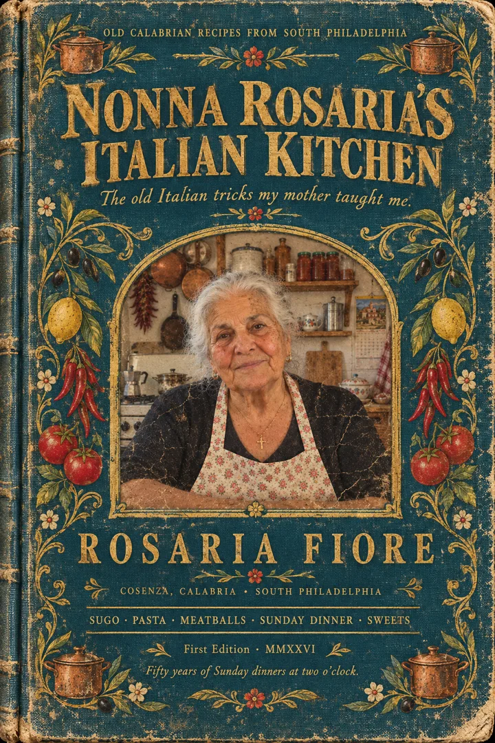 Nonna Rosaria's Italian Kitchen by Rosaria Fiore, book cover